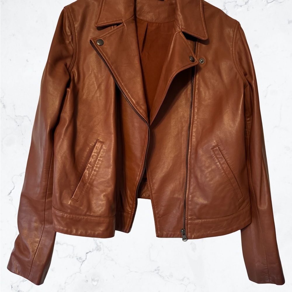Able Women's Tan Leather Jacket
